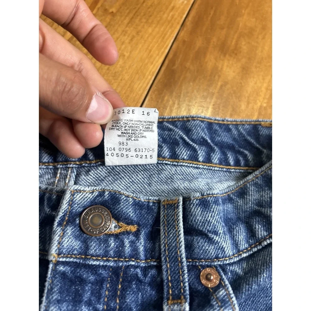 VTG 90'S Levi's 505 Jeans Men's W32 L32 Blue Denim